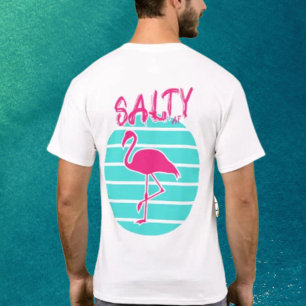 Rosa Flamingo von Salty AF T-Shirt