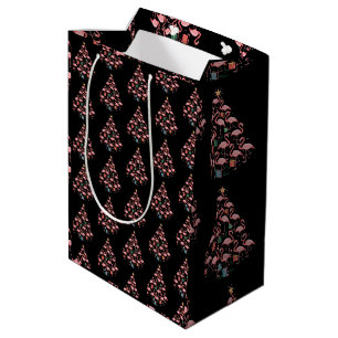 Rosa Flamingo Weihnachtsbaum Flamingos Urlaub Mittlere Geschenktüte