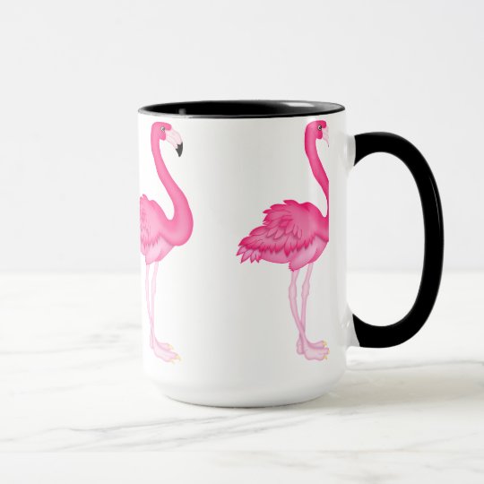 Rosa Flamingokaffee-Tasse Tasse
