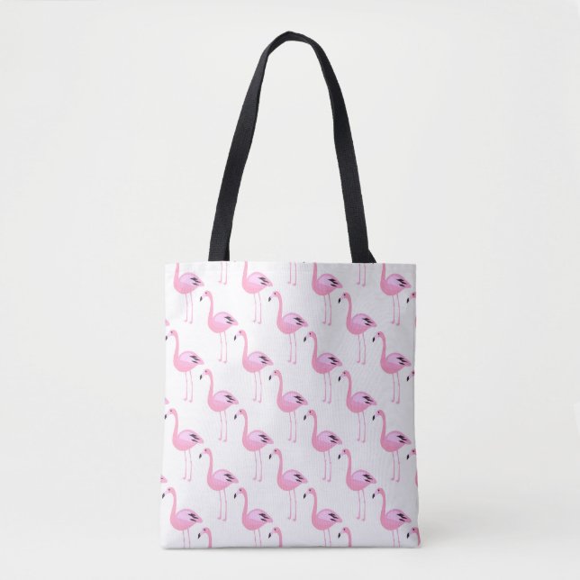 Rosa Flamingos 2 Tasche (Vorderseite)