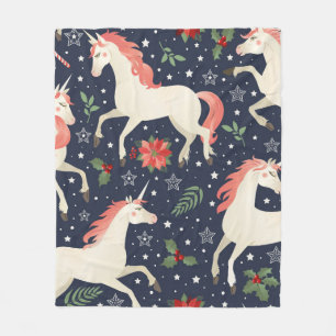 Rosa Flamingos, exotische Vögel, Ananas, tropische Fleecedecke