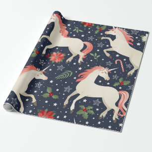 Rosa Flamingos, exotische Vögel, Ananas, tropische Geschenkpapier