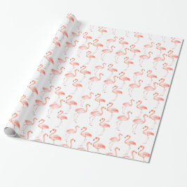 Rosa Flamingos Geschenkpapier