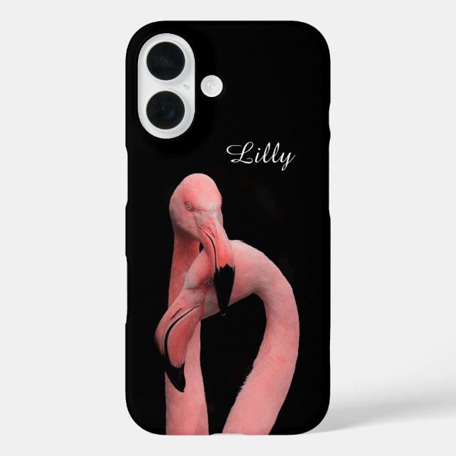 Rosa Flamingos iPhone-Hülle iPhone 16 Hülle (Rückseite)