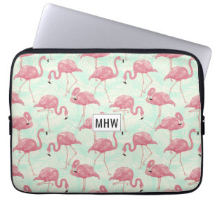 Rosa Flamingos-Laptop-Ärmel Laptopschutzhülle
