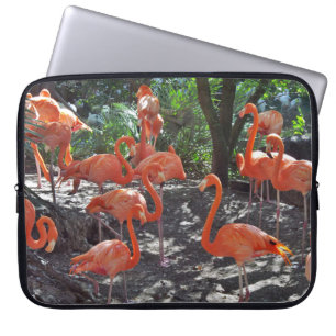 Rosa Flamingos Laptopschutzhülle