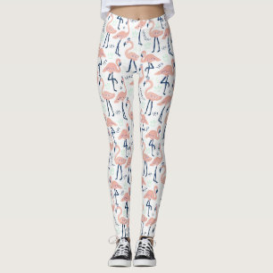 Rosa Flamingos Leggings