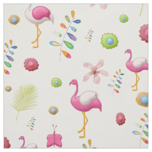 Rosa Flamingos Stoff