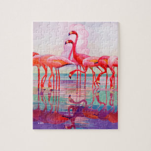 Rosa Flamingos von Francis Lee Jaques