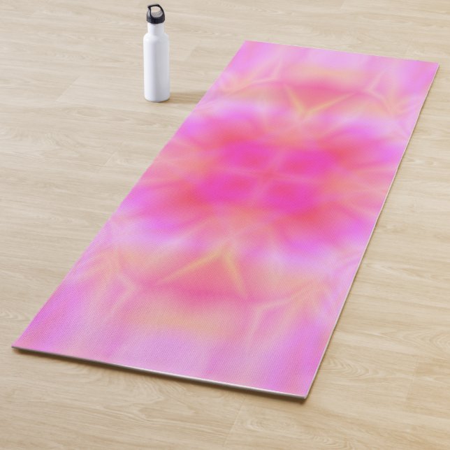 Rosa Flare Yogamatte (Beispiel)