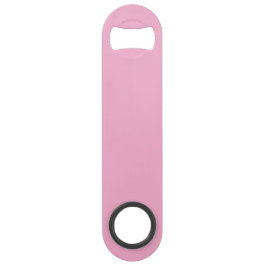 Rosa Flaschenöffner mit individuellem Text Bar Sch
