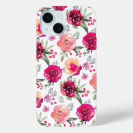 Rosa Floral Case-Mate iPhone Hülle