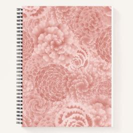 Rosa Floral Notizbuch