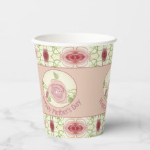 Rosa florale Kunst