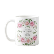 Rosa florale Rose Wreath Happy Mother Day