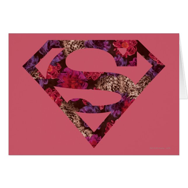 Rosa florale S-Shield (Vorderseite (Horizontal))