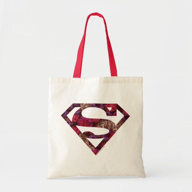 Rosa florale S-Shield Tragetasche (Vorne)