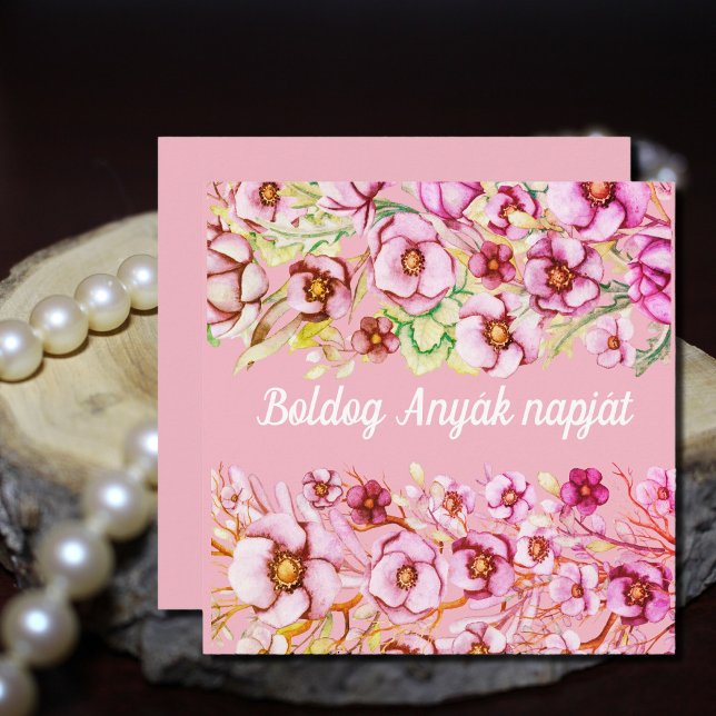 Rosa Florale - Ungarischer Muttertag (Von Creator hochgeladen)