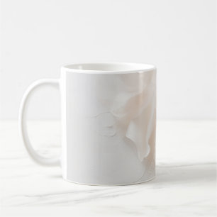 Rosa Florales abstraktes Kunstposter Sanfte Blüt Kaffeetasse