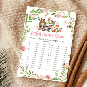 Rosa Florales Wald Baby Name Rate Spiel