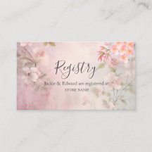 Rosa floralromantische Hochzeitskanzlei