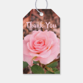 Rosa Flower Geschenkanhänger