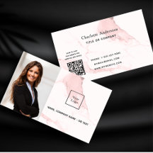 Rosa Foto QR-Logo