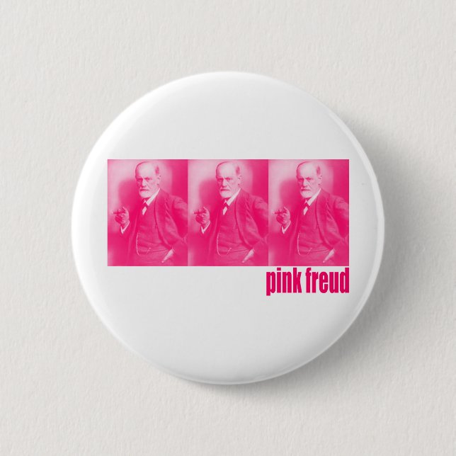 Rosa Freud Button (Vorderseite)