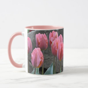 Rosa Frühlingtulis Tasse