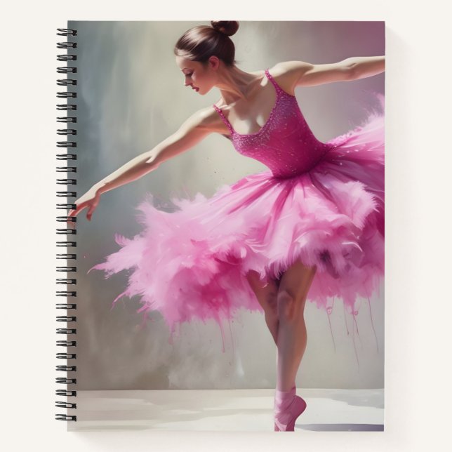 Rosa Fuego Notizbuch (Vorderseite)