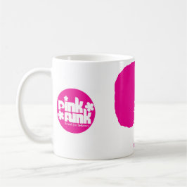 Rosa Funkafro-Hauch-Küken-Tasse Tasse