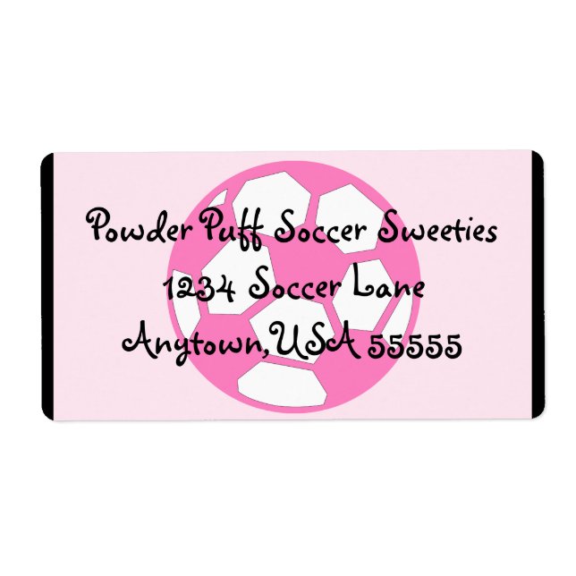 Rosa Fußball (Vorne)
