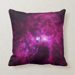 Rosa Galaxie-Kissen Kissen