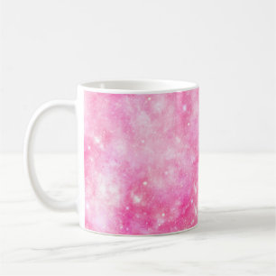 Rosa Galaxie Universum Kaffeetasse
