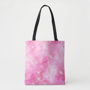 Rosa Galaxie Universum Tasche
