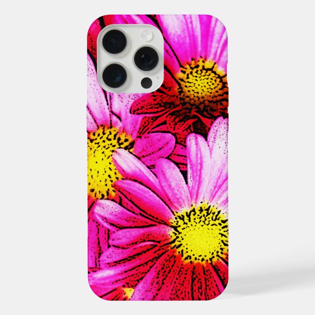 Rosa Gänse iPhone 15 Pro Max Hülle (Rückseite)