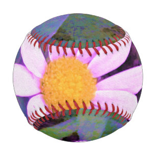 Rosa Gänseblümchen-Blume Baseball