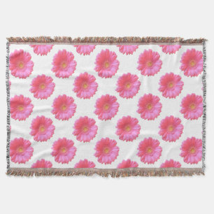 Rosa Gänseblümchen Decke