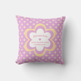 Rosa Gänseblümchen-Kette Standard 16 x 16 Kissenhü Kissen