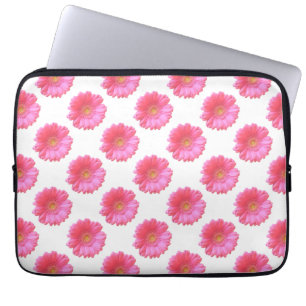 Rosa Gänseblümchen Laptopschutzhülle