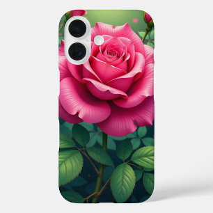 Rosa-Garten-Rose iPhone 16 Hülle