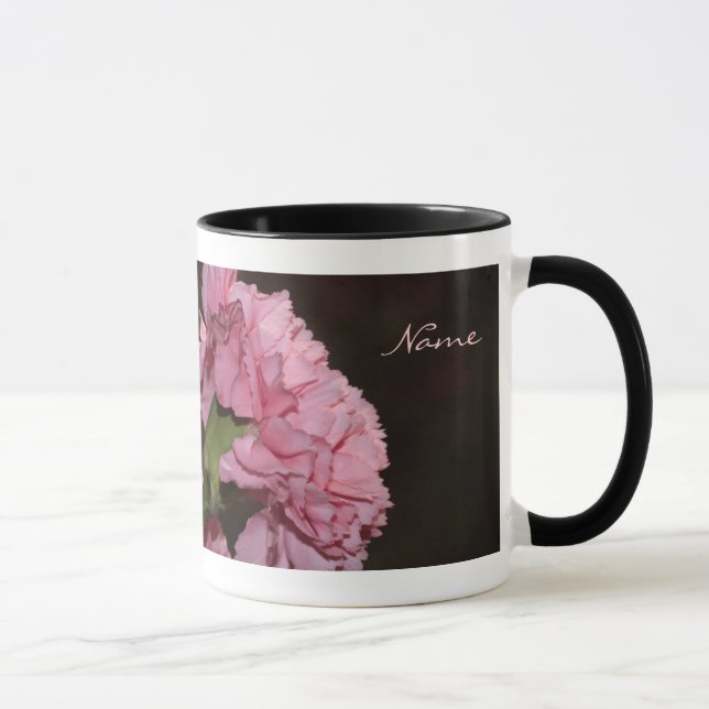 Rosa Gartennelke Tasse (Rechts)