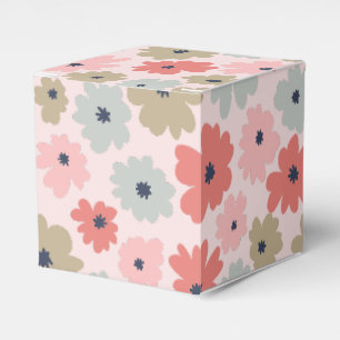 Rosa Gastgeschenk Geschenkboxen grün und blau Geschenkschachtel
