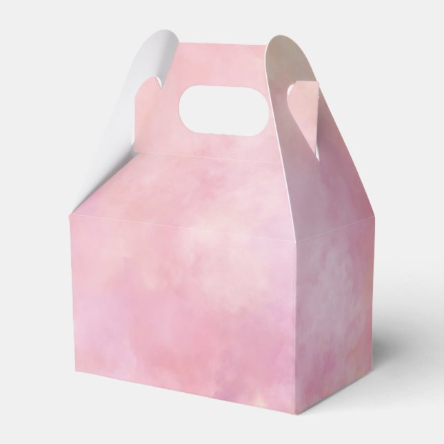 Rosa Gefärbte Krawatte Geschenkschachtel (Vorderseite)