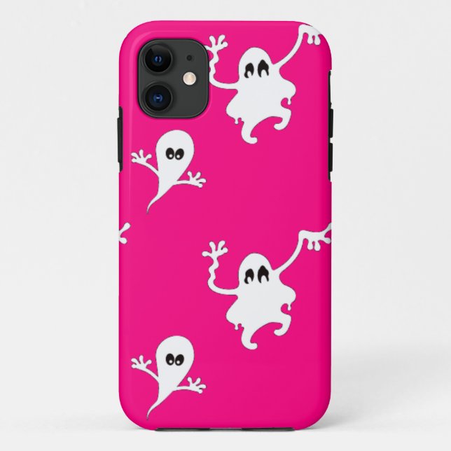 rosa Geister Case-Mate iPhone Hülle (Rückseite)