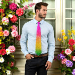 Rosa Gelber Regenbogen Glitzer Krawatte<br><div class="desc">Rainbow Pride Glitzer Krawatte mit Rosa,  Gelb,  Grün Glitzer und Option zum Hinzufügen von Namen,  Monogramm. Mehr Produkte mit diesem Design sind in der folgenden Kollektion zu finden.</div>