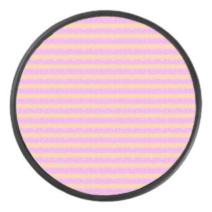 Rosa Geometrisch Eishockey Puck