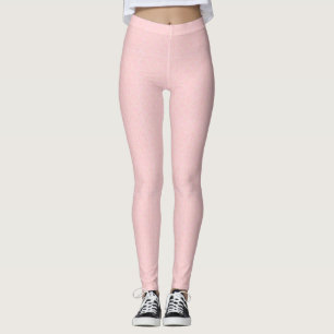 Rosa geometrisches Muster mit modernem Abstract Leggings