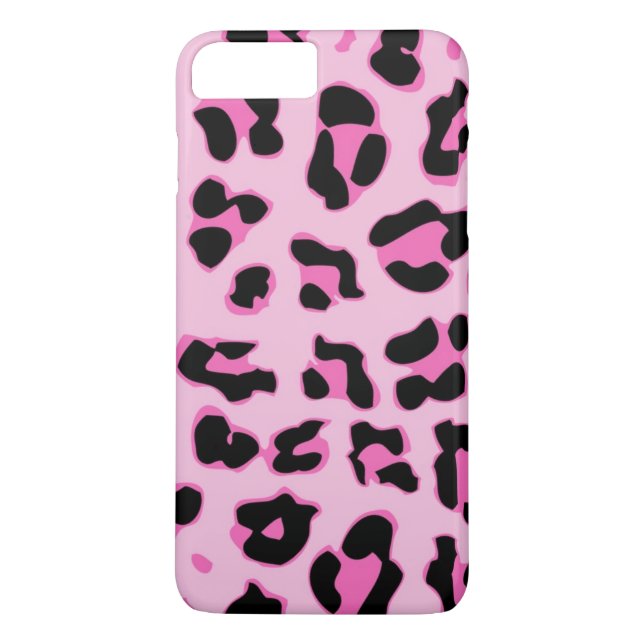 Rosa Gepard-Telefon-Kasten Case-Mate iPhone Hülle (Rückseite)