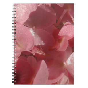 Rosa Geranium: fast massiv, hellrosa Notizblock